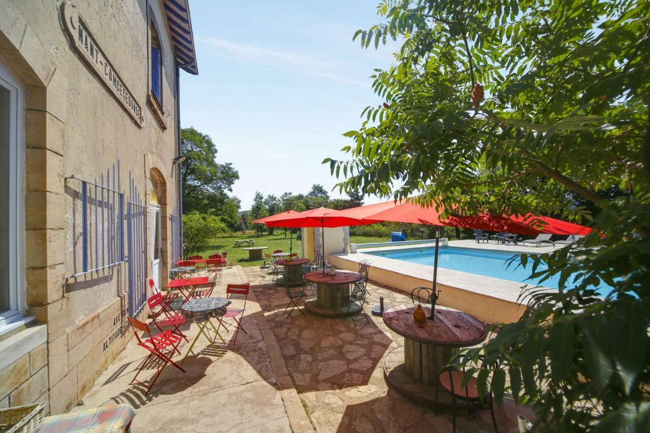 La Gare Aux Anes Hotel Combe-Redonde ภายนอก รูปภาพ